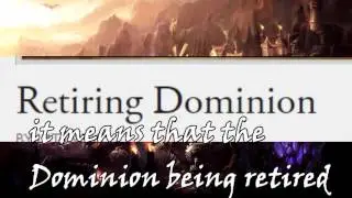 [LoL] Dominion being retired | others