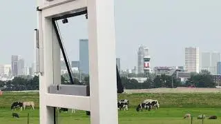 Isolatie Hardglazen Klepraam v.z.v TH-RV2902 AXA remote