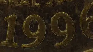100 Guaran&iacute;es, modern coin from Paraguay minted in 1996 under the microscope