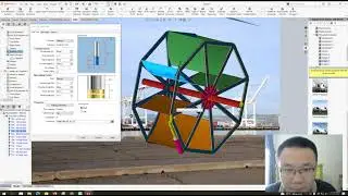 Drawing self sustained water wheel pump with SolidWorks