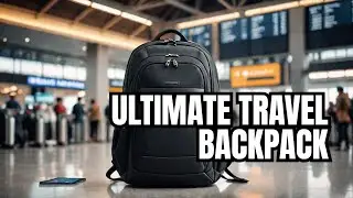 Обзор рюкзака для ноутбука SHRRADOO Extra Large Travel | Деловая сумка с USB-портом, одобренная авиакомпаниями