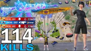 20 KİLLS!🔥IN 1 MATCHES FASTEST GAMEPLAY with BEST SET😍 Pubg Mobile - BGMI