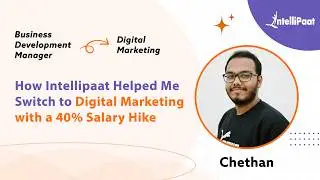 🎯 From B2B BDM to Digital Marketing &ndash; 40% Salary Hike with Intellipaat!