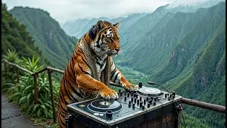 DJ Tiger  | Haiku Stairs in OAHU, HAWAII 🌄 | Melodic Techno | Hypnotic Mountain Beats
