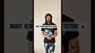 August Alsina Kissin&rsquo; On My Tattoos💋 #realtalkcrazzy