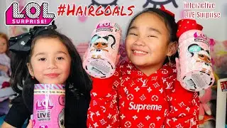 LOL Surprise Hair Goals and LOL Surprise Interactive Pet