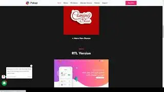 Pakap - App and SaaS Software Landing Page HTML Template app technology