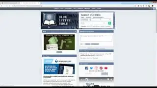 How to Use Blue Letter Bible - Hebrew