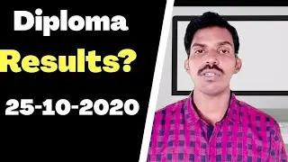 Diploma Results update :25-10-2020