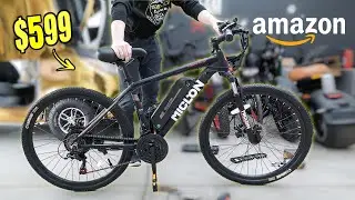 САМЫЙ ДЕШЕВЫЙ ЭЛЕКТРИЧЕСКИЙ ГОРНЫЙ ВЕЛОСИПЕД на AMAZON (всего 599 долларов США)