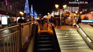 Duisburger Weihnachtsmarkt wg verdaechtigen Koffers geschlossen