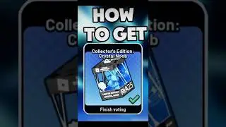 How To Get Collector&rsquo;s Edition: Crystal Noob In Roblox Innovational Awards 2025! #roblox #shorts