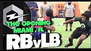🔥 The Opening Regionals | Miami Florida | RB v LB | 1v1s | Under The Radar Highlight Mix