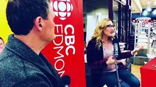 Author Alexis Marie Chute on CBC Radio Edmonton AM with Mark Connolly