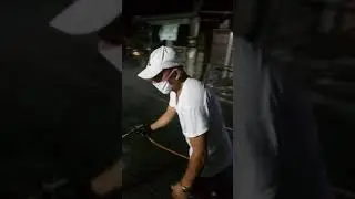 Brgy.langkaan 2 Road Desinfectant