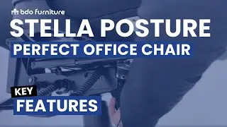 Stella Posture Perfect Ergonomic Office Chair Features - Available Now From Buy Direct Online