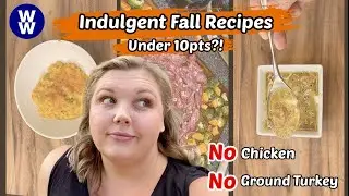 COZY FALL RECIPES | WW Blue Plan | Cook with me 🍂  🍁  💙