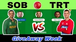SOB vs TRT Dream11 Prediction | SOB vs TRT Dream11 Team, Southern Brave vs Trent Rockets The Hundred