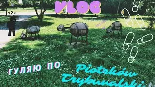 Влог - Гуляю по ПЬОтрикову (Piotrk&oacute;w Trybunalski) Польша