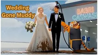 Carwash Chaos: They Washed the Bride! | Wedding Gone Muddy&mdash; Ritamorph | Visual AI Transformations