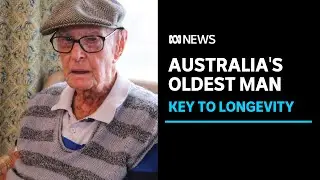Australia's oldest man to ever live shares the key to his longevity | ABC News