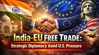 India-EU Free Trade: Strategic Diplomacy Amid U.S. Pressure