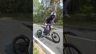 ACCELERATION 0-100 KM/H ON A 20000W ELECTRIC MOTOR 💀