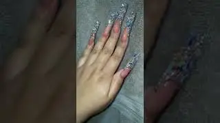 #nailsoftheday #nailtech #blingnails #rhinestonenails #tiktoknails #nailsofinstagram #nailinspo #fyp