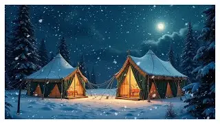 ❄️ Heavy Snowstorm Sleep Sounds | Loud Blizzard Sounds, Howling Wind & Relaxing Winter Ambience