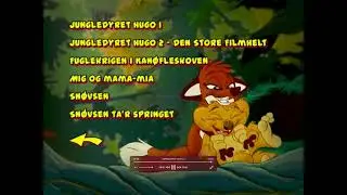 Jungledyret Hugo 2 Menu (Danish DVD)