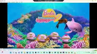 Barbie i et havfrueeventyr 2 DVD Menu (2012)