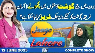 Thaw Frozen Meat in Minutes | Fast & Safe Method Revealed | 12 June 2025 | Jaago Lahore