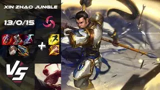 JUNGLE Xin Zhao vs Lee Sin - EU Challenger Patch 14.5.1
