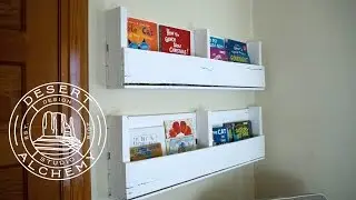 Pallet Bookshelf DIY Build (Desert Alchemy Design)