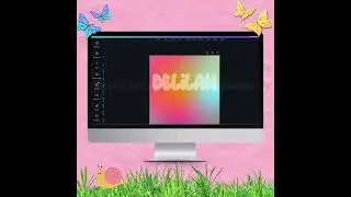 Gradient TEXT in CANVA