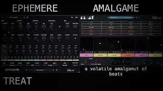 Treat x Inear Display Ephemere + Amalgame - a volatile amalgamut of beats