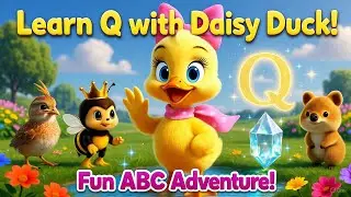 Duck&rsquo;s Quick Q Adventure | Learn Letter Q Words with Cute Duck | Kids Learning Alphabet Song