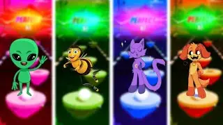 Dancing CGI alien 🆚Barry B Banson 🆚Cat NAP 🆚Dog day poppy /Tiles Hop best? 