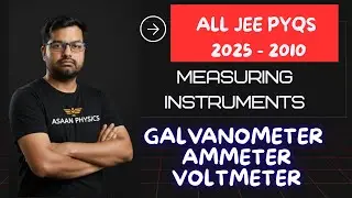Measuring Instruments for JEE  | Galvanometer, Voltmeter, AmmeterJEE Mains Physics | jee mains 2026