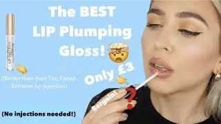 The BEST LIP PLUMPING GLOSS ever! & It's only &pound;3 🤯  | Primark