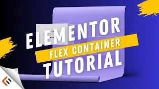 Elementor Flex Container Tutorial | Build a blog website with Aiman Shafi