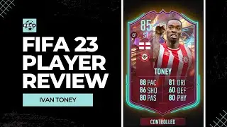 SOLID! - 85 RULEBREAKERS IVAN TONEY - FIFA 23 ULTIMATE TEAM PLAYER REVIEW