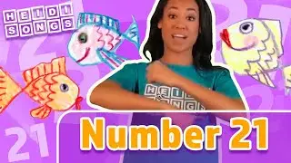Number 21 Song | Music for Math | Learning Songs for Kids | Kindergarten & First Grade Homeschool
