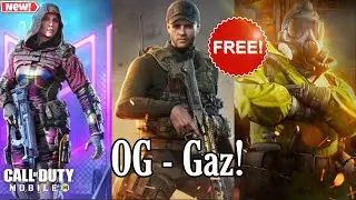 FREE OG Characters for all now! OG - Gaz & more!Log in for 7 days only!