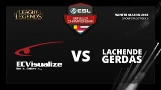 ESL Benelux Championship | Week 6 | ECVisualize vs Lachende Gerdas