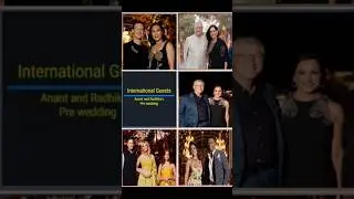 International Star-Studded in Anant & Radhika&rsquo;s Pre-Wedding Bash #bollywood#shortsfeed #ytshorts