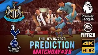Newcastle Utd vs Tottenham | FIFA 20 Predicts: Premier League ● Matchday 36 | #NEWTOT
