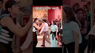 Behind the scene of soldier movie #preityzinta #bobbydeol
