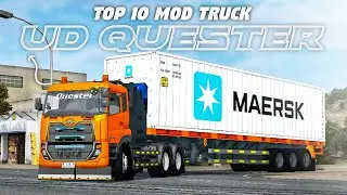 TOP 10 MOD TRUCK UD QUESTER | MOD BUSSID