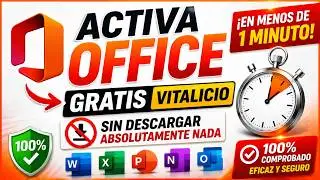 Cómo Activar Microsoft Office GRATIS en 1 Minuto (Sin Descargar Nada) 🔥